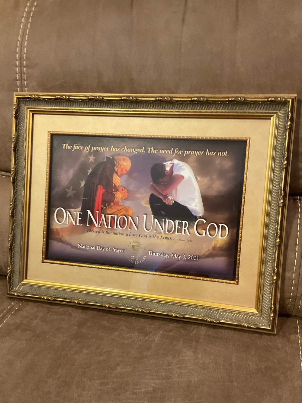 One Nation Under God National Day of Prayer 2001 Art